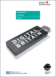 Cover of the final Digital Britain Report